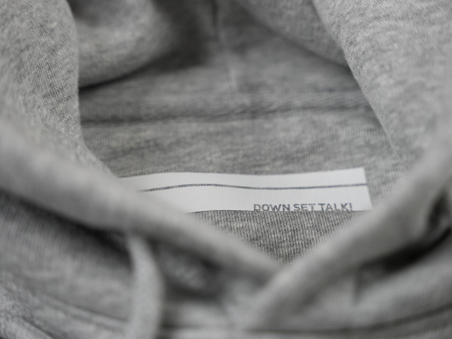 "Down Set Talk" Hoodie Essential