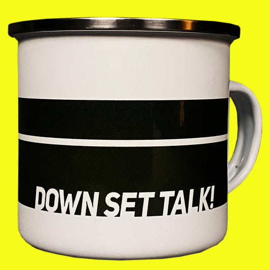"Down Set Talk!" Tasse Essential